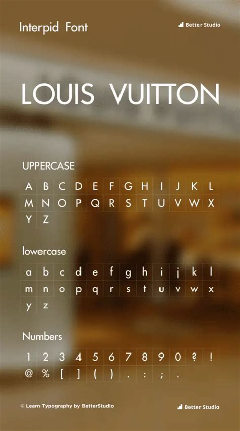 louis vuitton web font|louis vuitton font dafont.